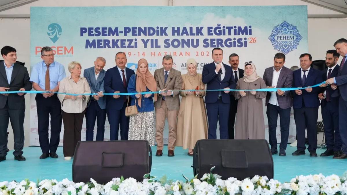 İstanbul Pendik’te muhteşem yıl sonu sergisi açıldı