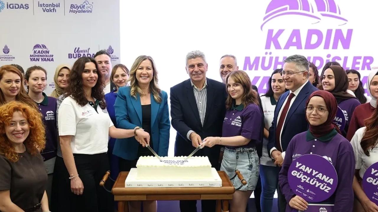 İstanbul'da kadın mühendislerine destek