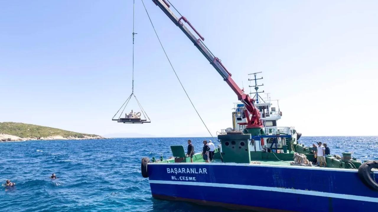 İzmir'de midye kabukları deniz yaşamına nefes olacak