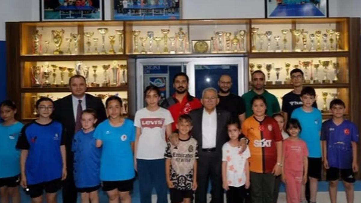 Kayseri Büyükşehir geleceğin sporcularını yetiştiriyor
