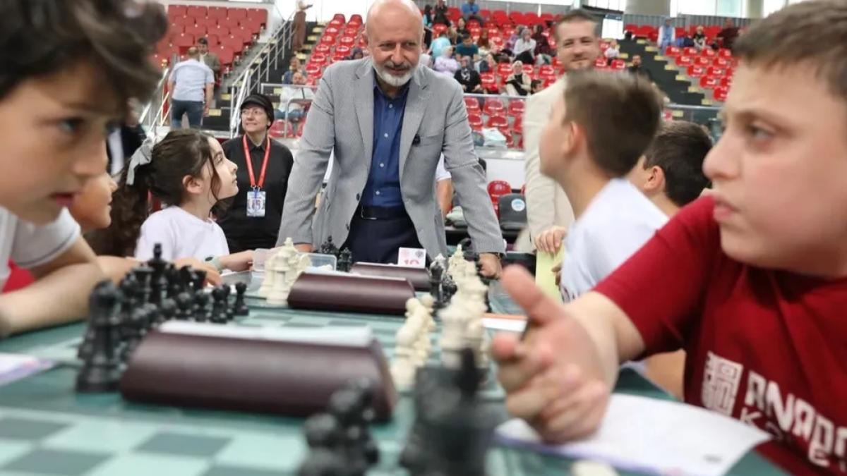Kayseri Kocasinan'da zihinlerin gelişimine satranç katkısı