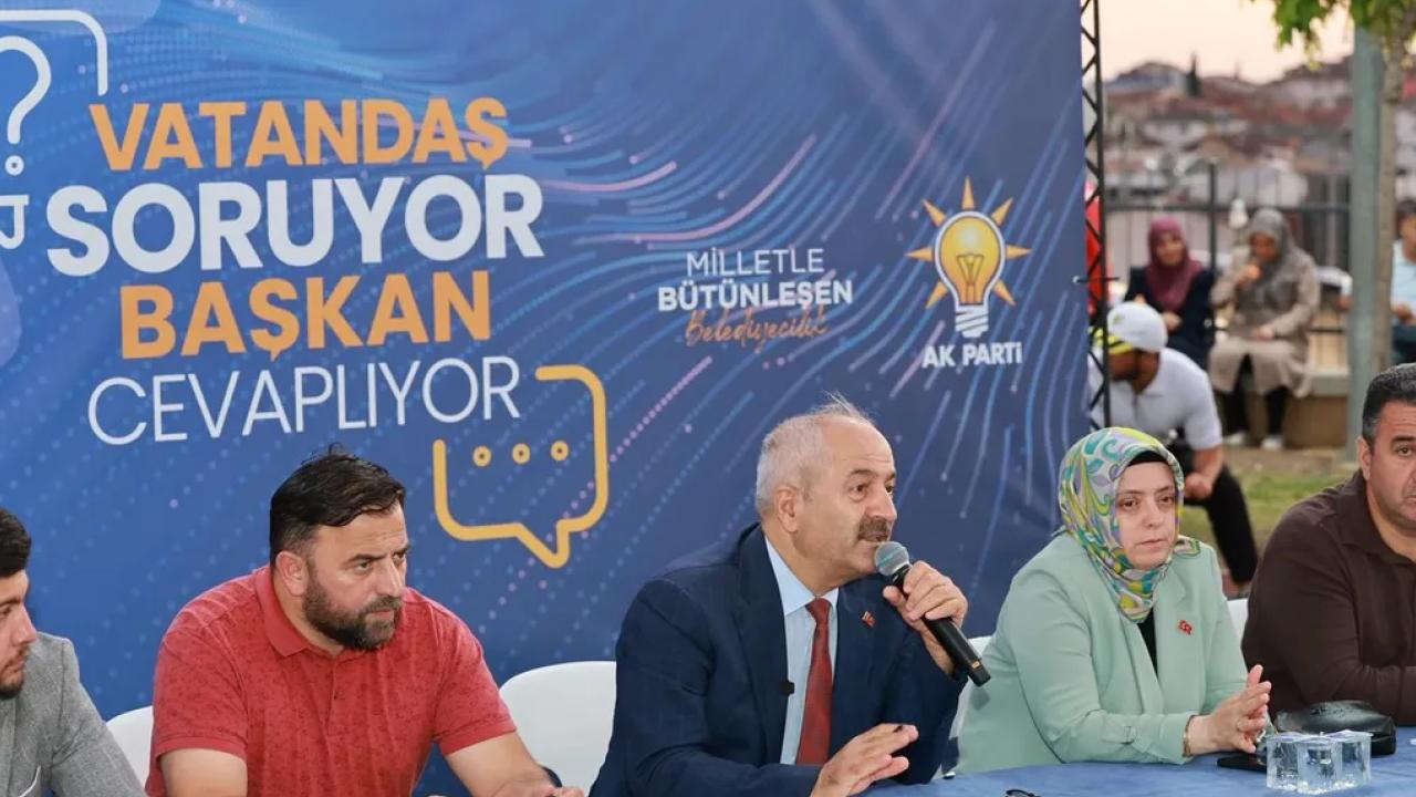 Kocaeli Gebze’de mahalle buluşmaları yoğun ilgi görüyor