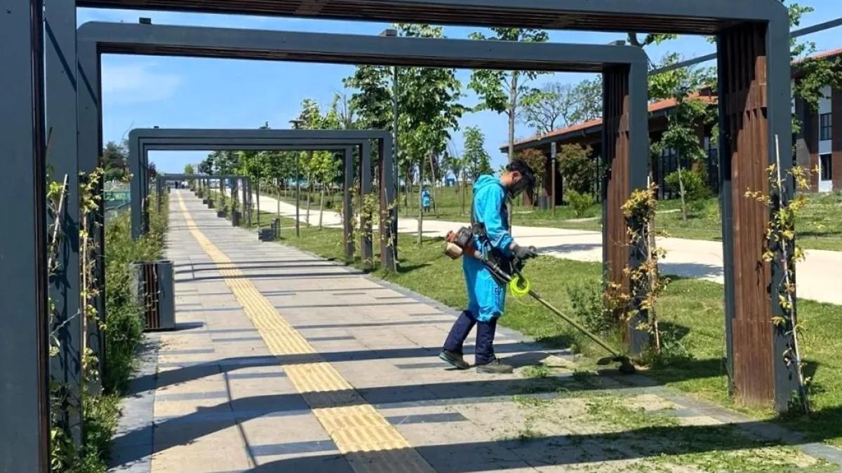 Kocaeli'de Gebze Millet Bahçesi yaza hazırlanıyor