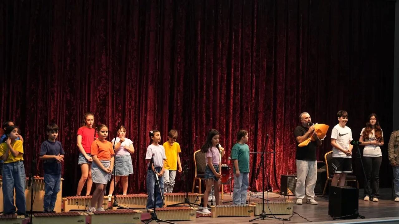 Kocaeli'de Orff Orkestrası, aldığı eğitimin hakkını verdi