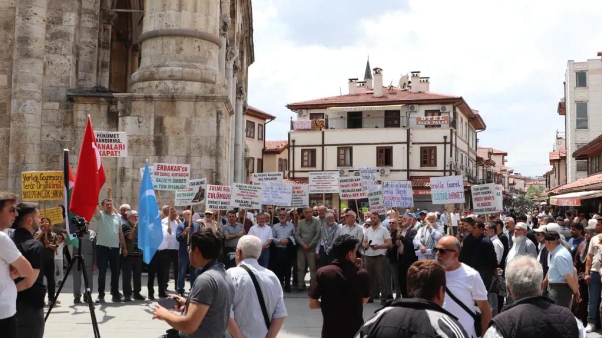 Konya’da MİLKO’dan Gazze için çağrı