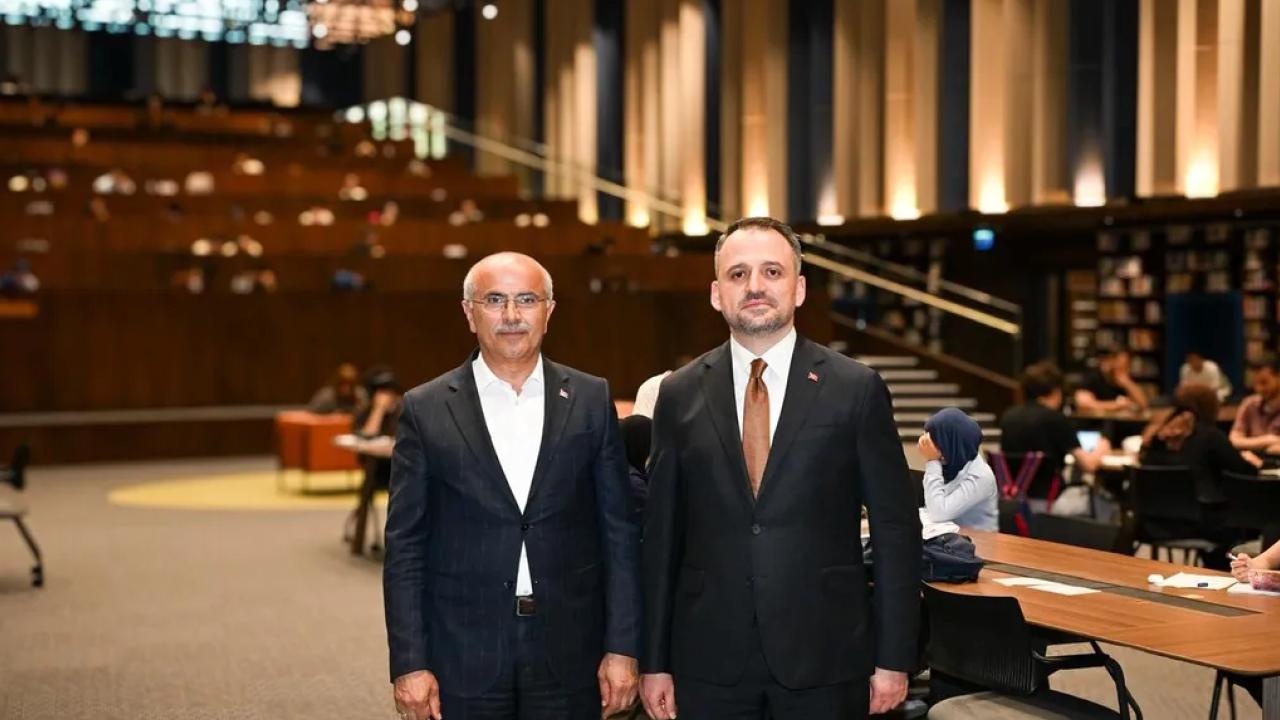 Malatya'da şehir kütüphanesine tam not