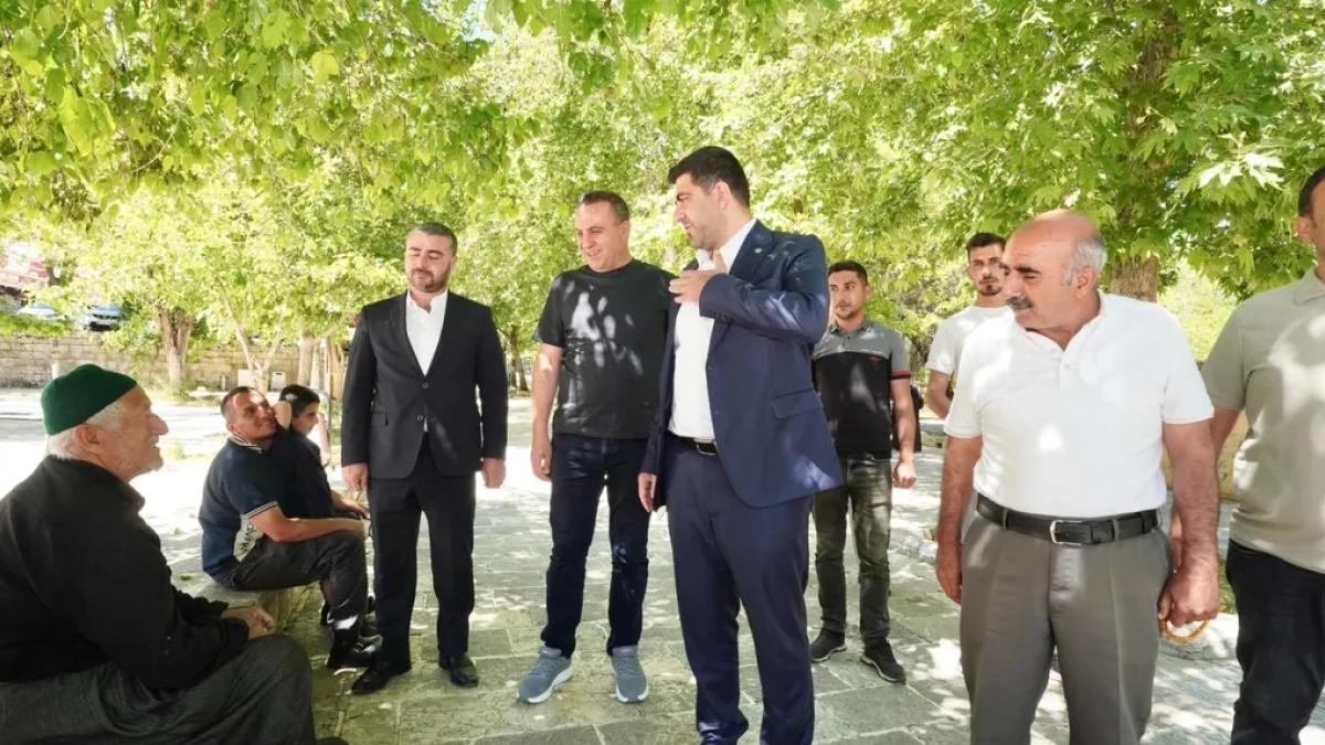 Mardin’de köy ziyaretleriyle halkın nabzı tutuluyor