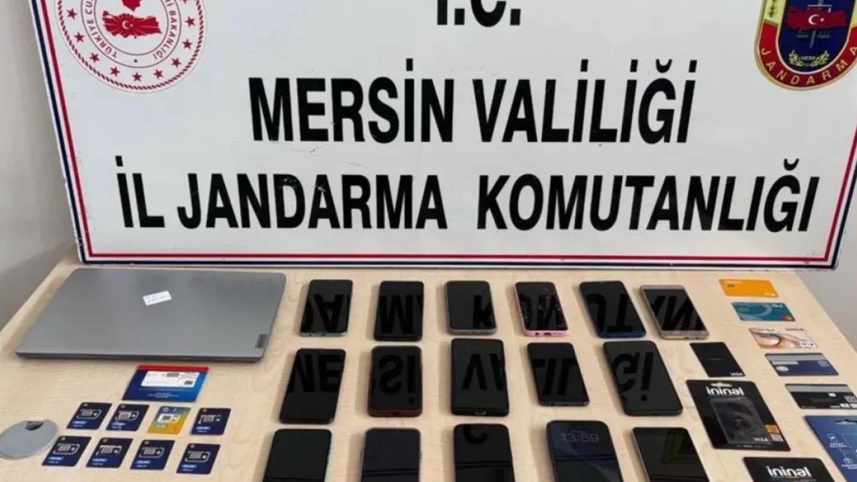Mersin'de sosyal medya dolandırıcılığına 18 tutuklama