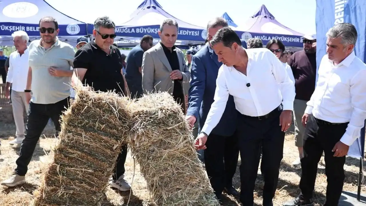 Muğla’da üreticiye kaba yem ve balık yemi desteği