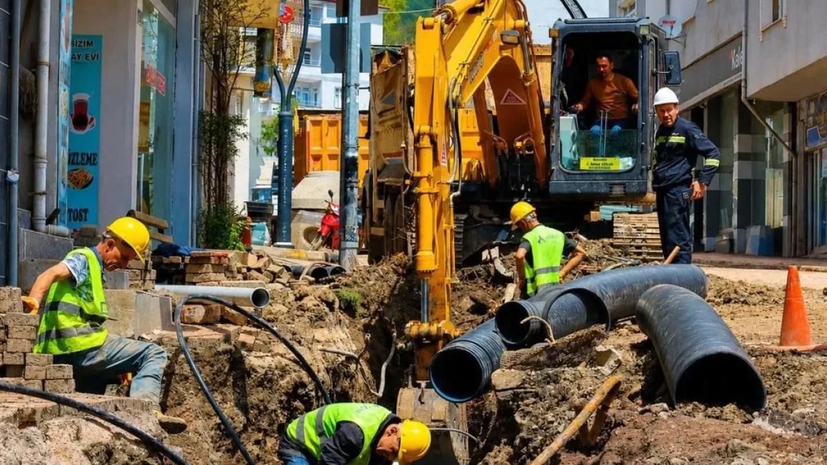 Ordu Aybastı’da 60 yıllık altyapı yatırımı sona yaklaştı