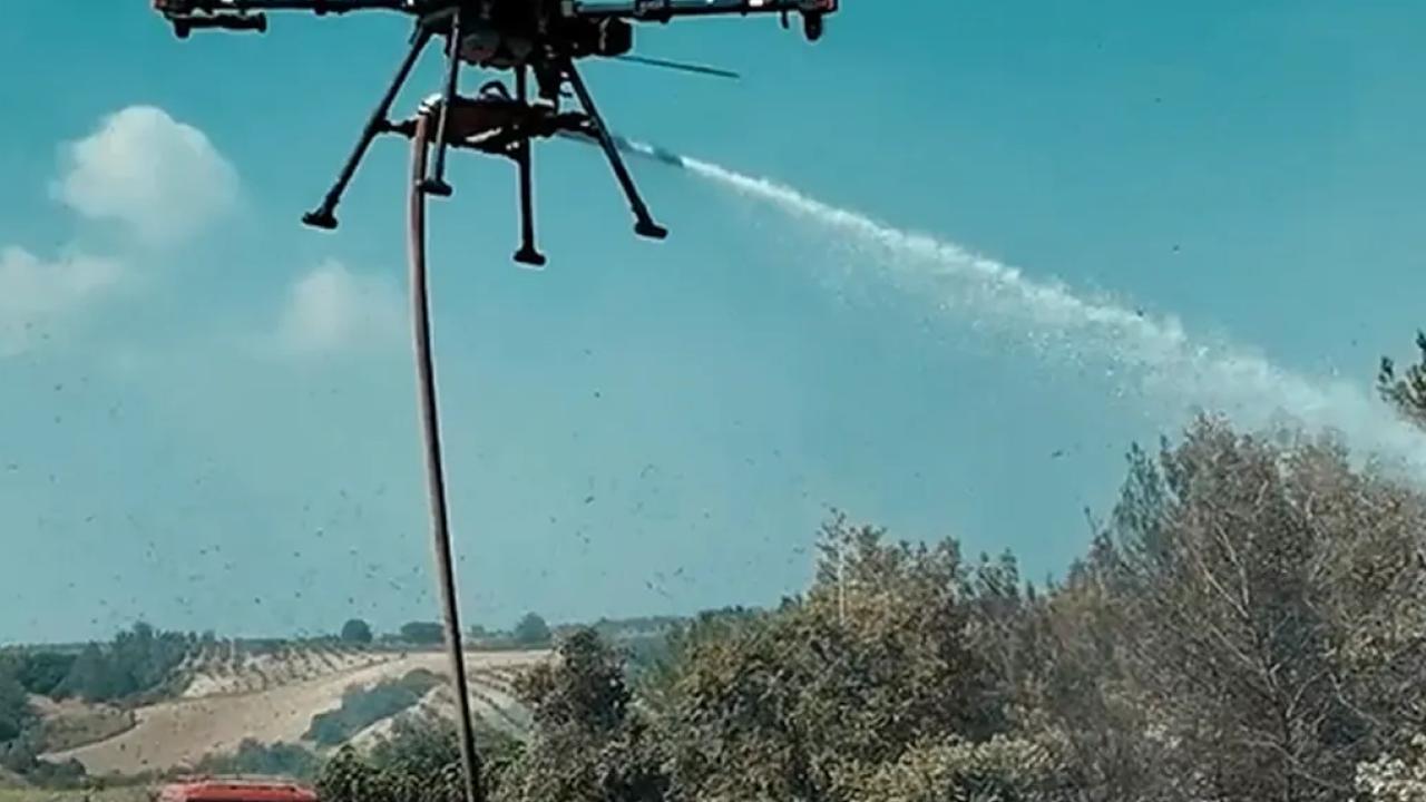 Orman yangınlarına teknolojik destek... Yeni nesil drone ilk kez sahada kullanıldı