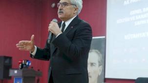 AK Partili Yayman Kütahya'da konuştu... Terörsüz Türkiye, devlet ve millet projesidir