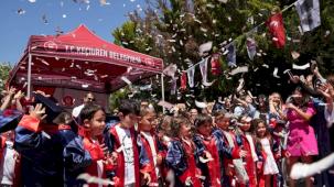 Ankara Keçiören’in minikleri ilk mezuniyet heyecanını yaşadı