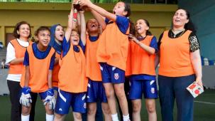 Ankara’da Anne-Kız Futbol Turnuvası coşkusu