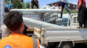 Antalya Büyükşehir’den Gazipaşalı üreticilere naylon desteği
