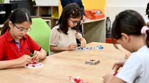 Antalya’da miniklerin zeka mücadelesi