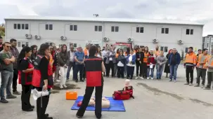 Başkentte Dikimevi–Natoyolu hattı inşaatında acil durum tatbikatı