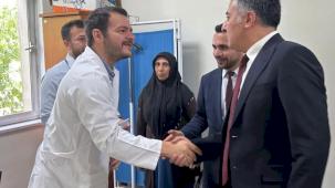 Batman Kozluk'ta sağlık hizmetlerine yakın mercek