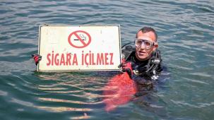 Denize bakın neler atmışlar!