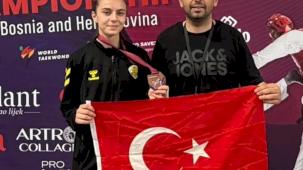 Emine Rana Adıgüzel Avrupa üçüncüsü oldu