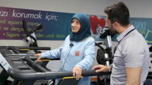 Erzurum'da +80 yaşa sağlıklı yaşam bilgilendirmesi