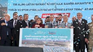 Gaziantep BÜSEM'de yeni iş yerlerinde anahtar töreni