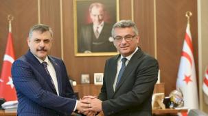 İçişleri Bakanı Mustafa Çiftçi KKTC'de