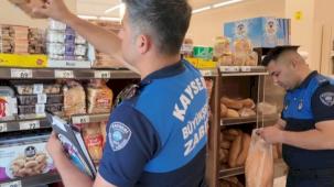 Kayseri Büyükşehir zabıtasından sıkı denetim