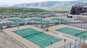 Kayseri Erciyes'te Dünya Tenis Turu heyecanı