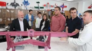 Kayseri Kocasinan İnovasyon Merkezi'ne yabancı öğrencilerden tam not