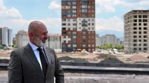 Kayseri Kocasinan'da kentsel dönüşümle yeni yaşam alanları yükseliyor