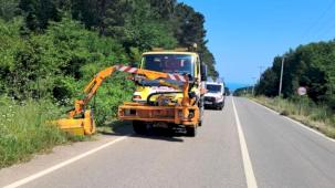 Kocaeli Kandıra’da yollar yaz sezonuna hazırlanıyor