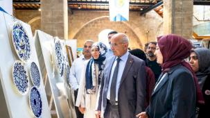 Malatya'da 'iki sanat tek miras' sergisi