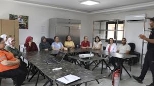 Mersin’de kadınlara ‘Yangın Güvenliği’ eğitimi verildi