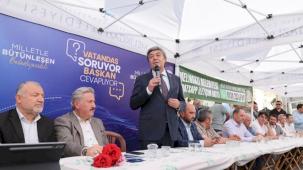 Mustafa Palancıoğlu Gesililerle buluştu