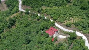 Ordu ile Tokat’ı bağlayan yolda beton çalışması