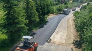 Ordu’da Çatalpınar Göller Mahallesi yolu asfaltlandı