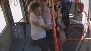 Sakarya Büyükşehir’in otobüsünde bir manevrayla bir hayat kurtuldu