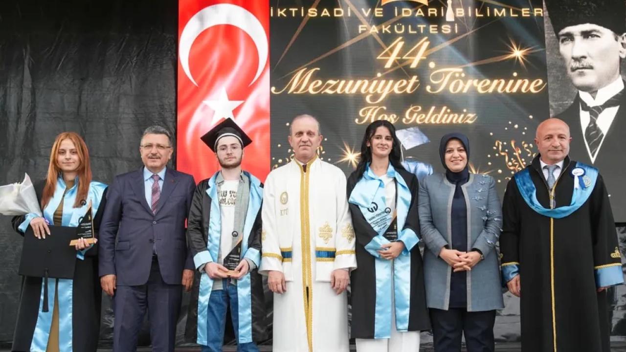Trabzon’da mezuniyet coşkusu