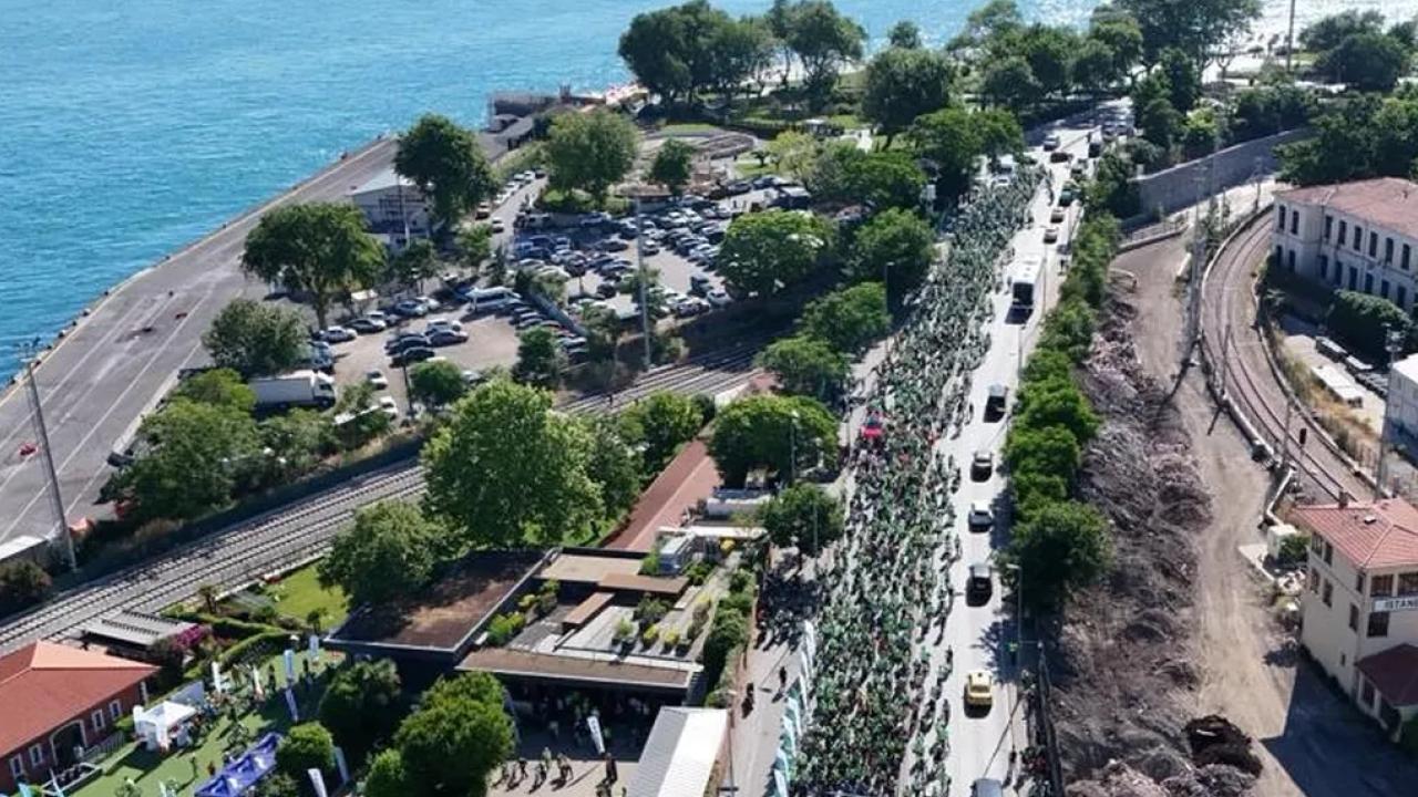 Yeşilay'da çifte heyecan yaşandı... Maçta kaybettik ama bisiklette kazanacağız