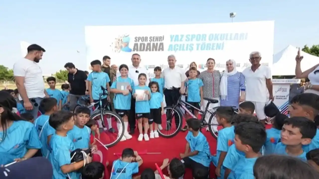 Adana Büyükşehir Yaz Spor Okulları açıldı