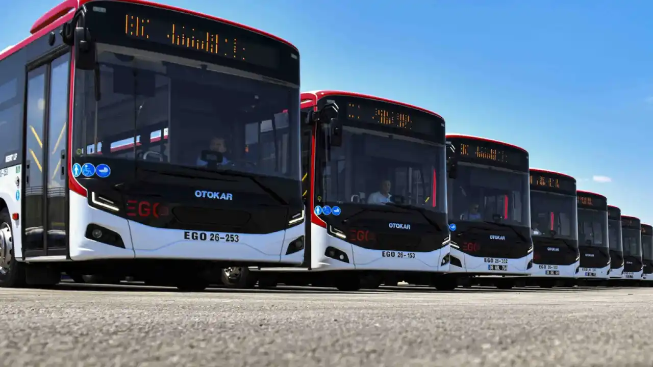 Ankara’da toplu taşımaya 20 yeni otobüs