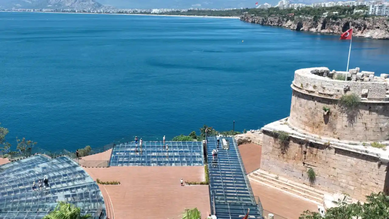 Antalya’da Hıdırlık Kulesi yeniden ziyarete açıldı