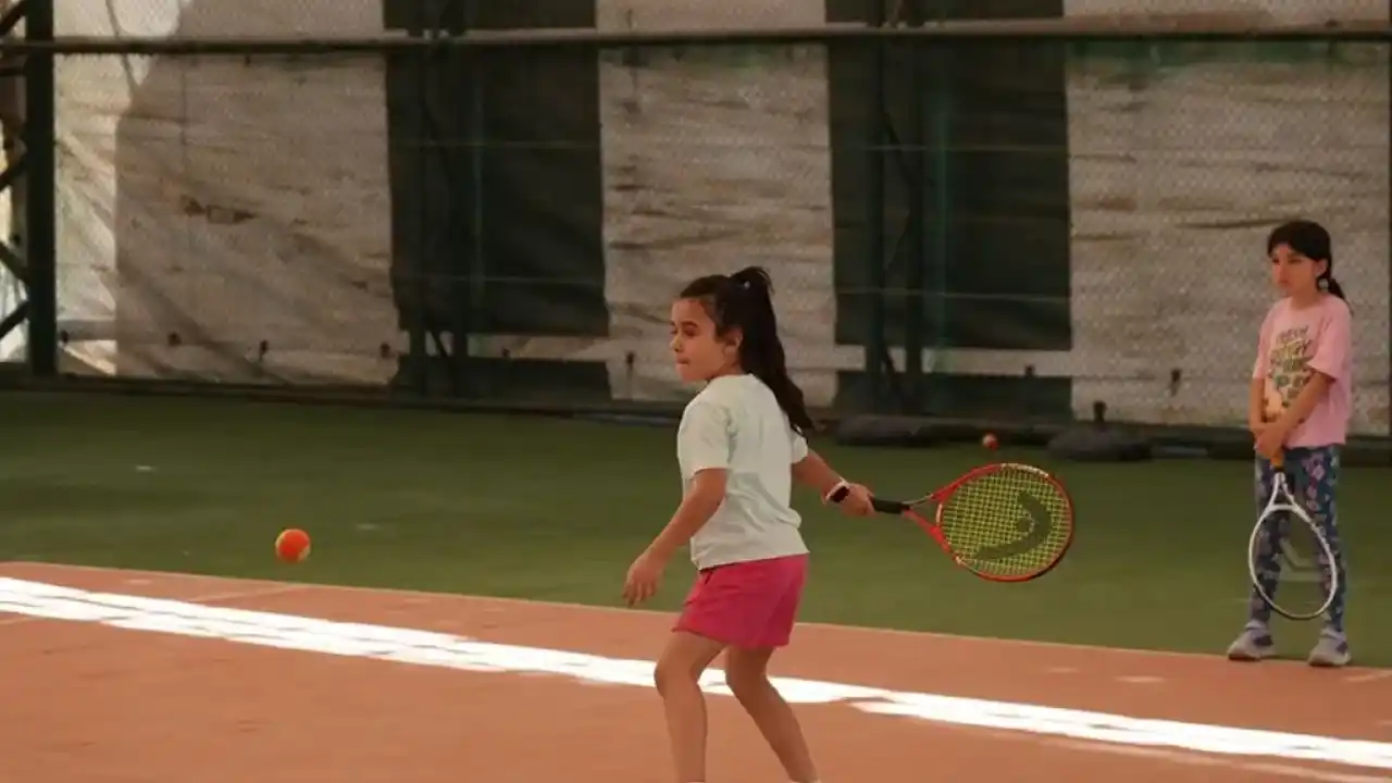 Diyarbakır’da tenis kortlarına yoğun ilgi