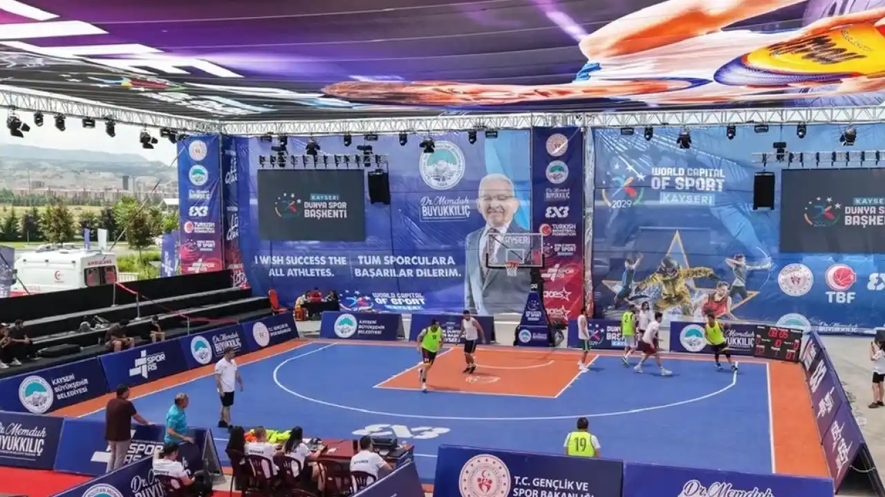 FIBA 3x3 Lite Quest 2026 Kayseri'de başladı