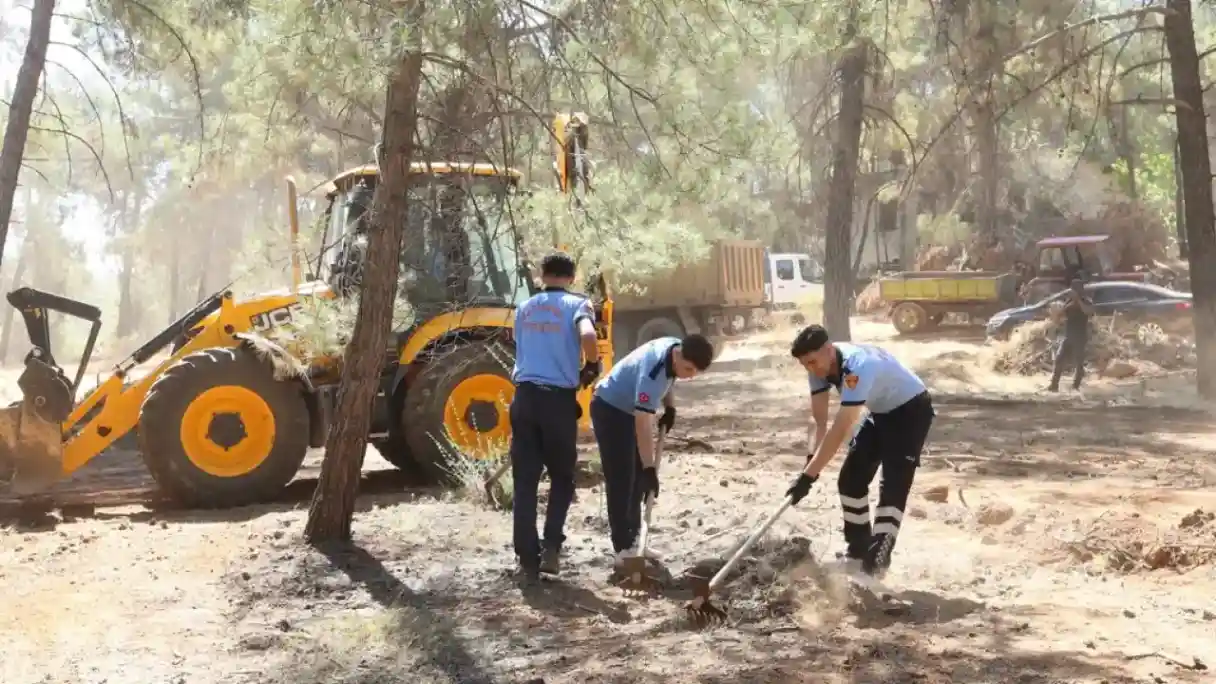 Gaziantep’te orman yangınlarına karşı seferberlik