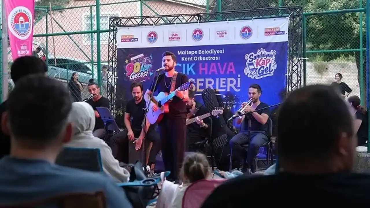 İstanbul Maltepe'de parklarda konser coşkusu devam ediyor
