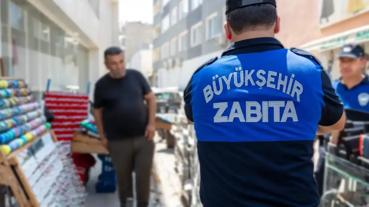 Kaldırım işgaline karşı sıkı denetim