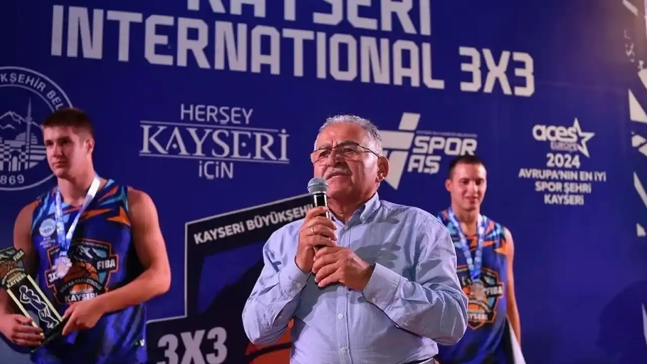 Kayseri'de FIBA 3x3 Lite Quest 2026 Turnuvası heyecanı