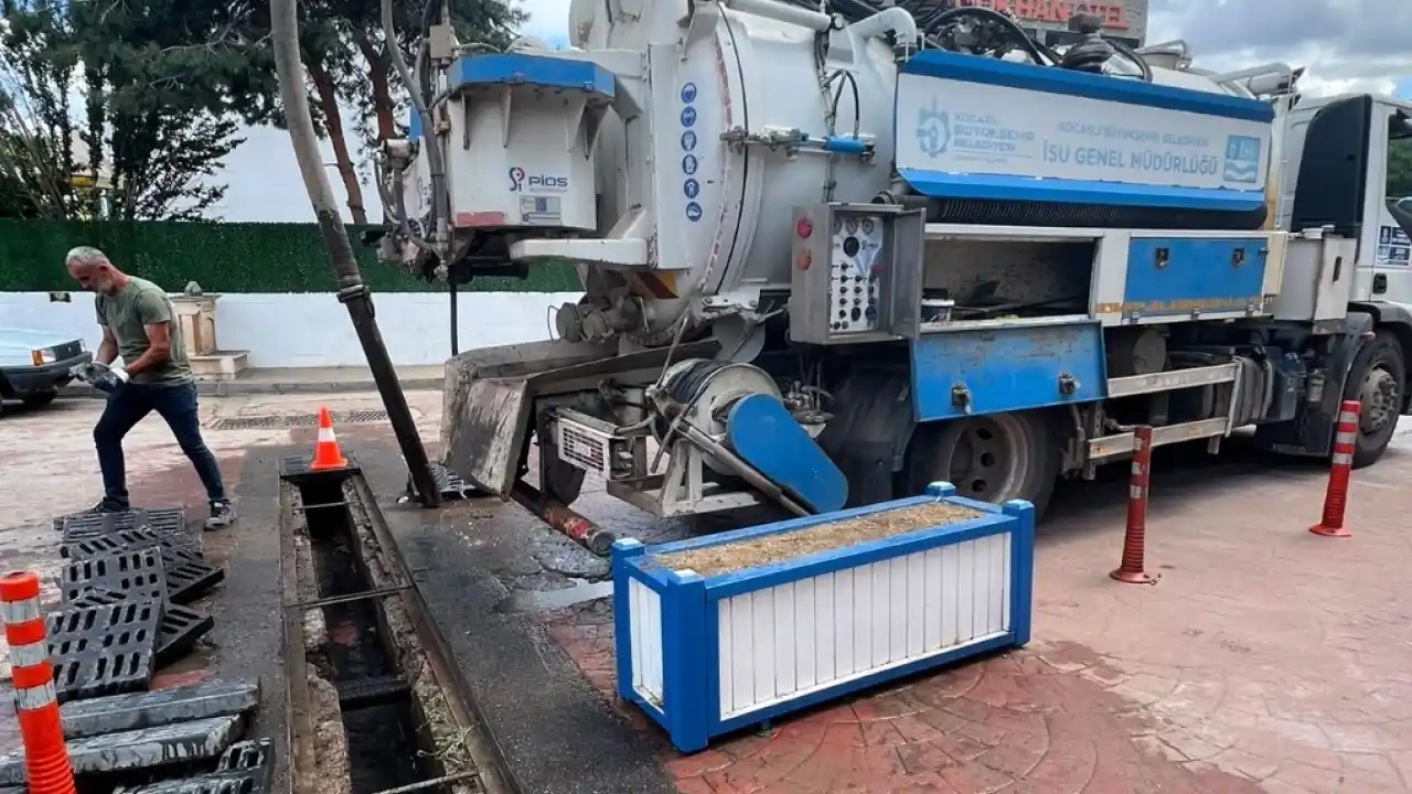 Kocaeli kuvvetli yağışa karşı hazır